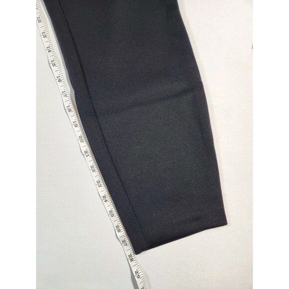 Express Womens XL Black Activewear Ankle Pants Ribbed High Waistband Stretch - Picture 5 of 11